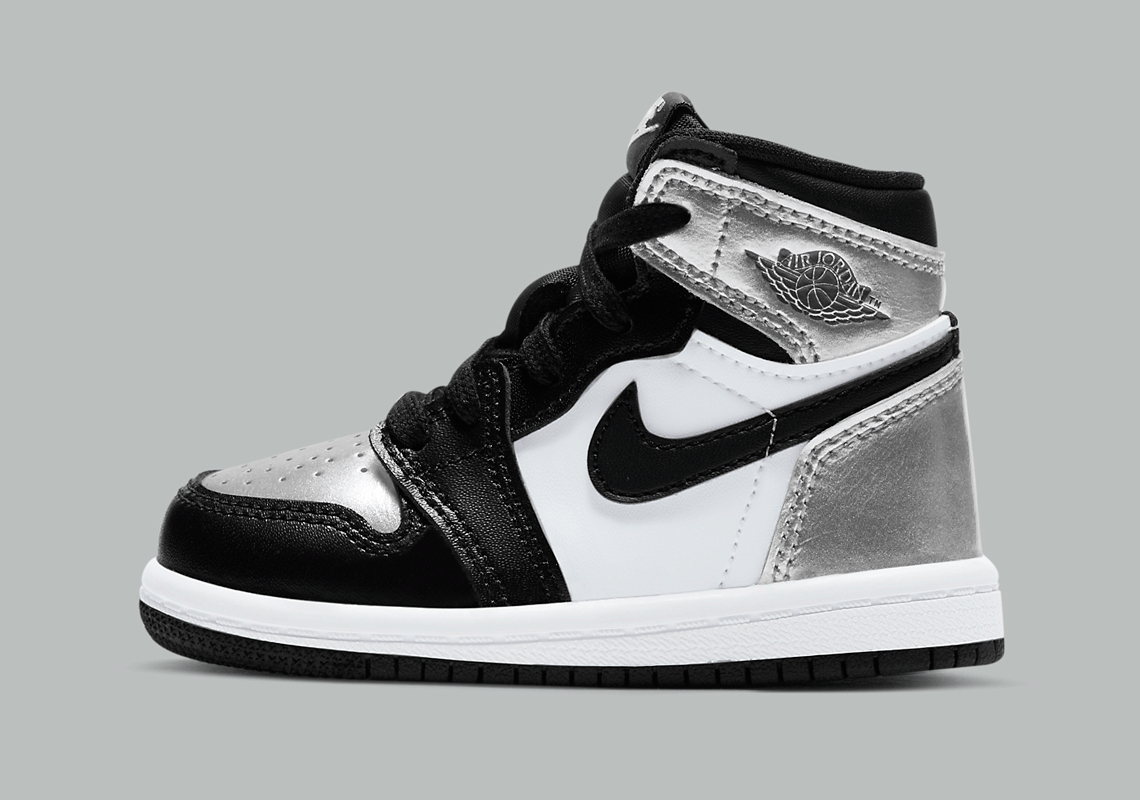 Air Jordan 1 Td Silver Toe Cu0450 001 3