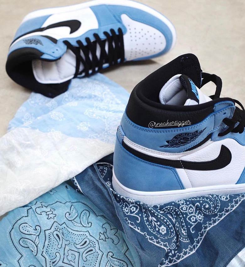 Air Jordan 1 University Blue 2020 Release Info 2