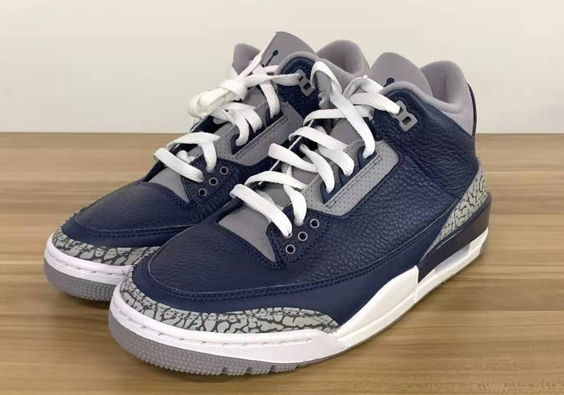 Air Jordan 3 Georgetown Photos 2