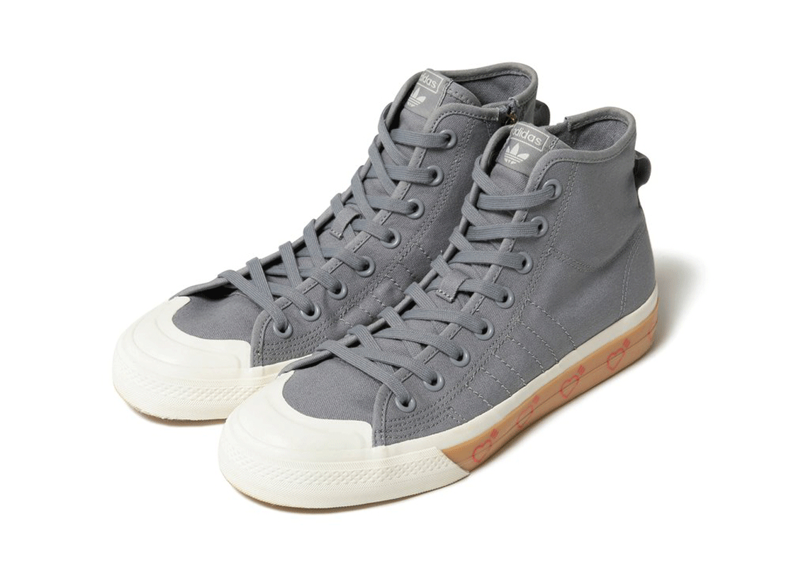 Human Made Adidas Nizza Hi Grey 2