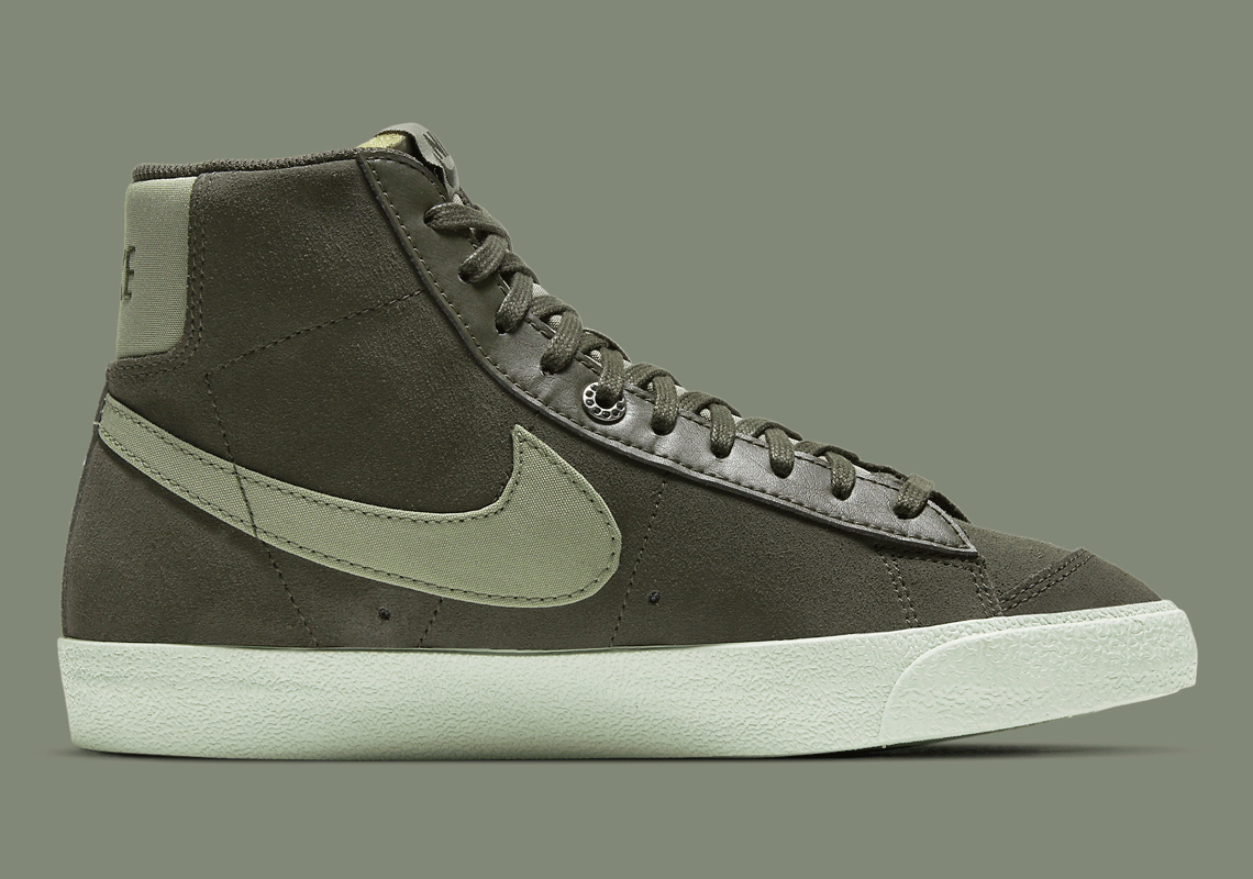 Nike Blazer Mid 77 Olive Nike Blazer Mid 77 Dh4271 300 5