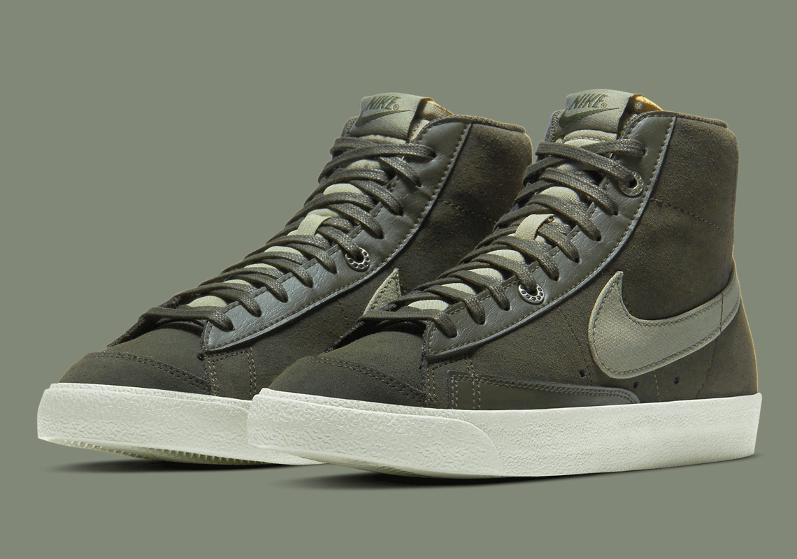 Nike Blazer Mid 77 Olive Nike Blazer Mid 77 Dh4271 300 6