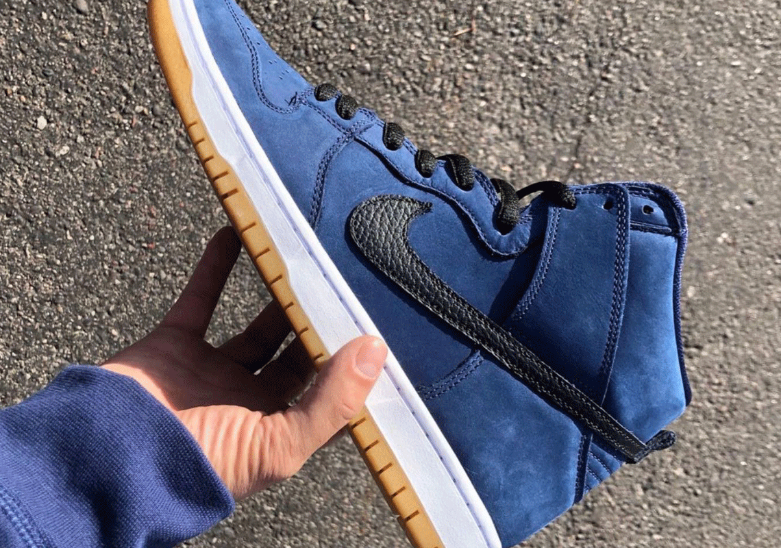 Nike SB Dunk High "Obsidian" Releasing As Part Of Latest Orange Label Pack