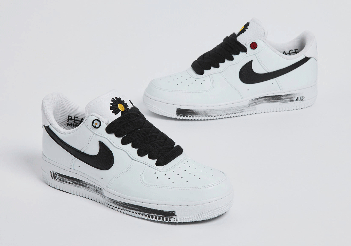 Where To Buy The PEACEMINUSONE x Nike Air Force 1 "Para-Noise" In White