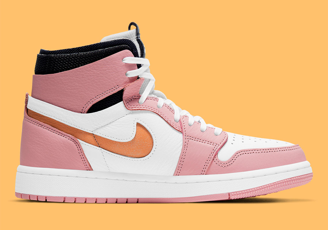 Air Jordan 1 High Zoom Comfort Pink Glaze Cactus Flower White Sail Ct0979 601 3