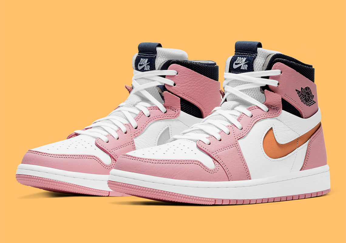 Air Jordan 1 High Zoom Comfort Pink Glaze Cactus Flower White Sail Ct0979 601 7