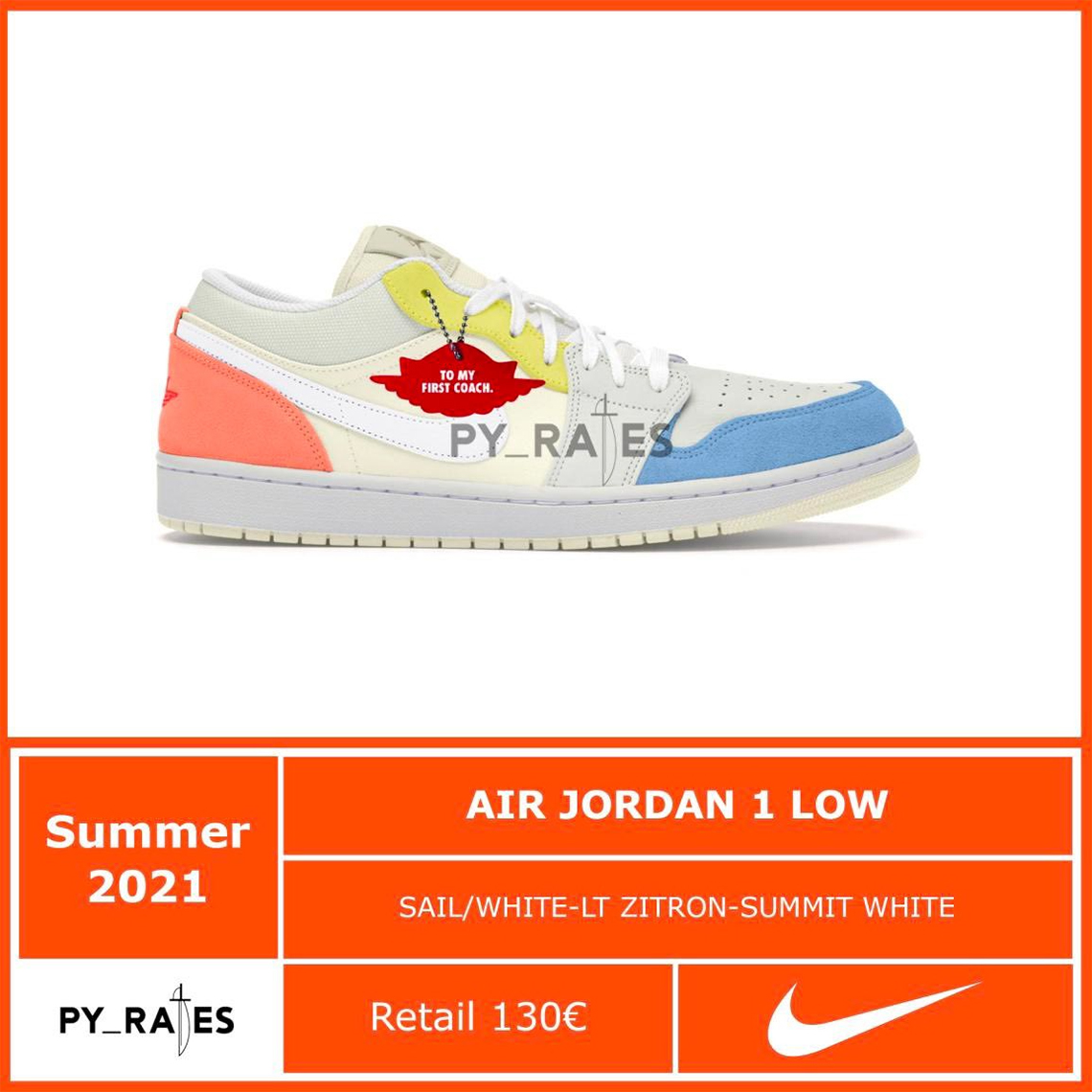 Air Jordan 1 Low Wmns My Coach 2021