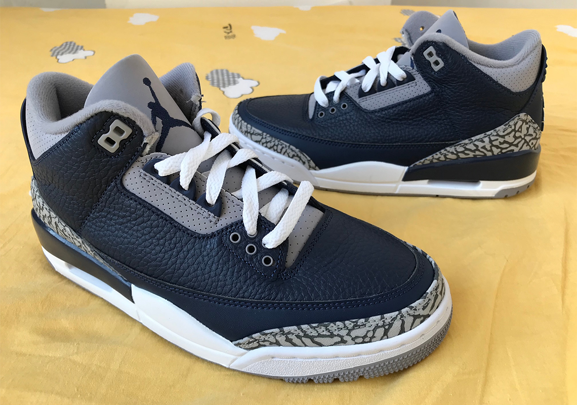 First Look At The Air Jordan 3 Retro “Georgetown”