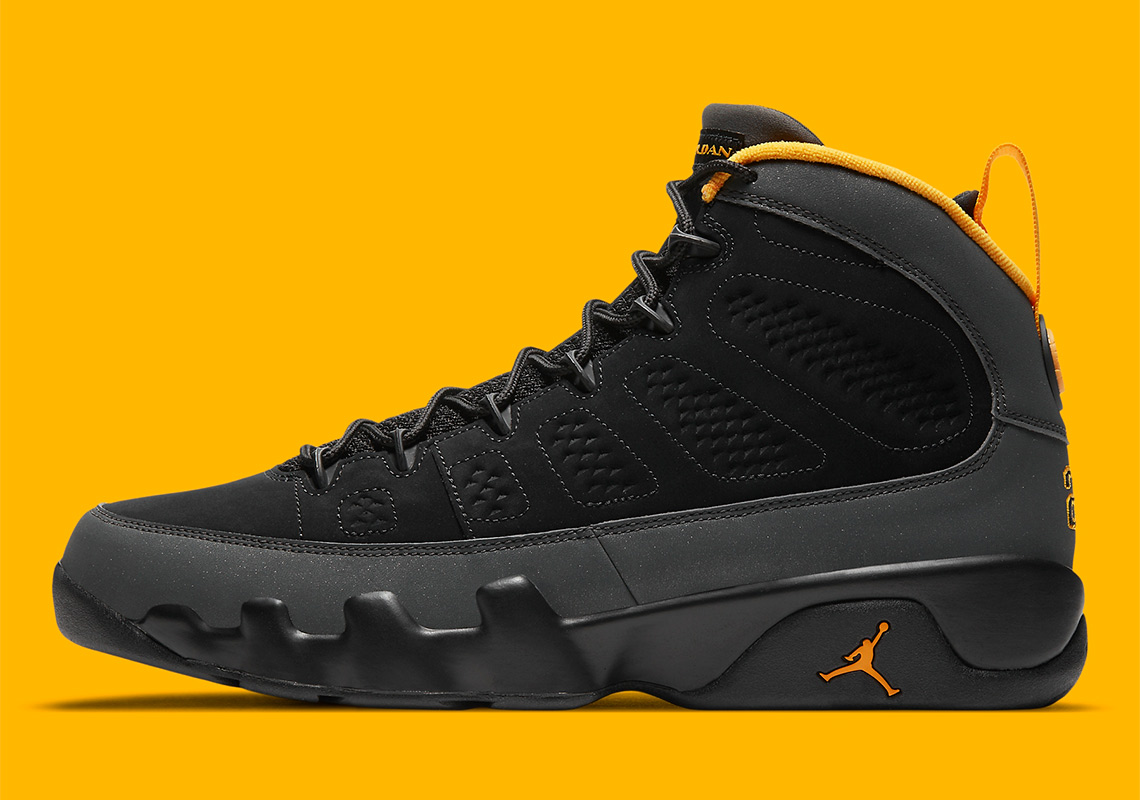 Air Jordan 9 Black University Gold Ct8019 070 2