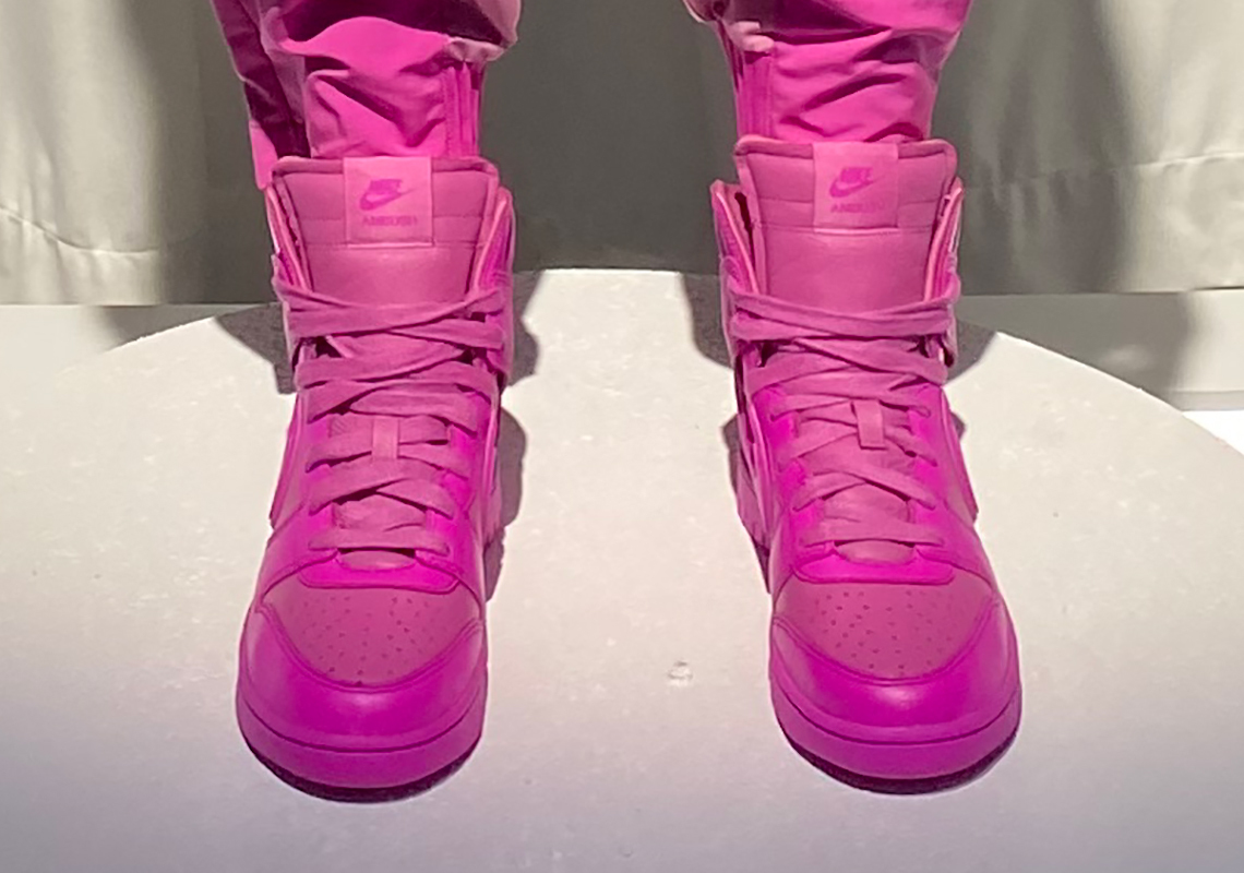 Ambush Nike Dunk High Pink Cu7544 600 Release Date 2