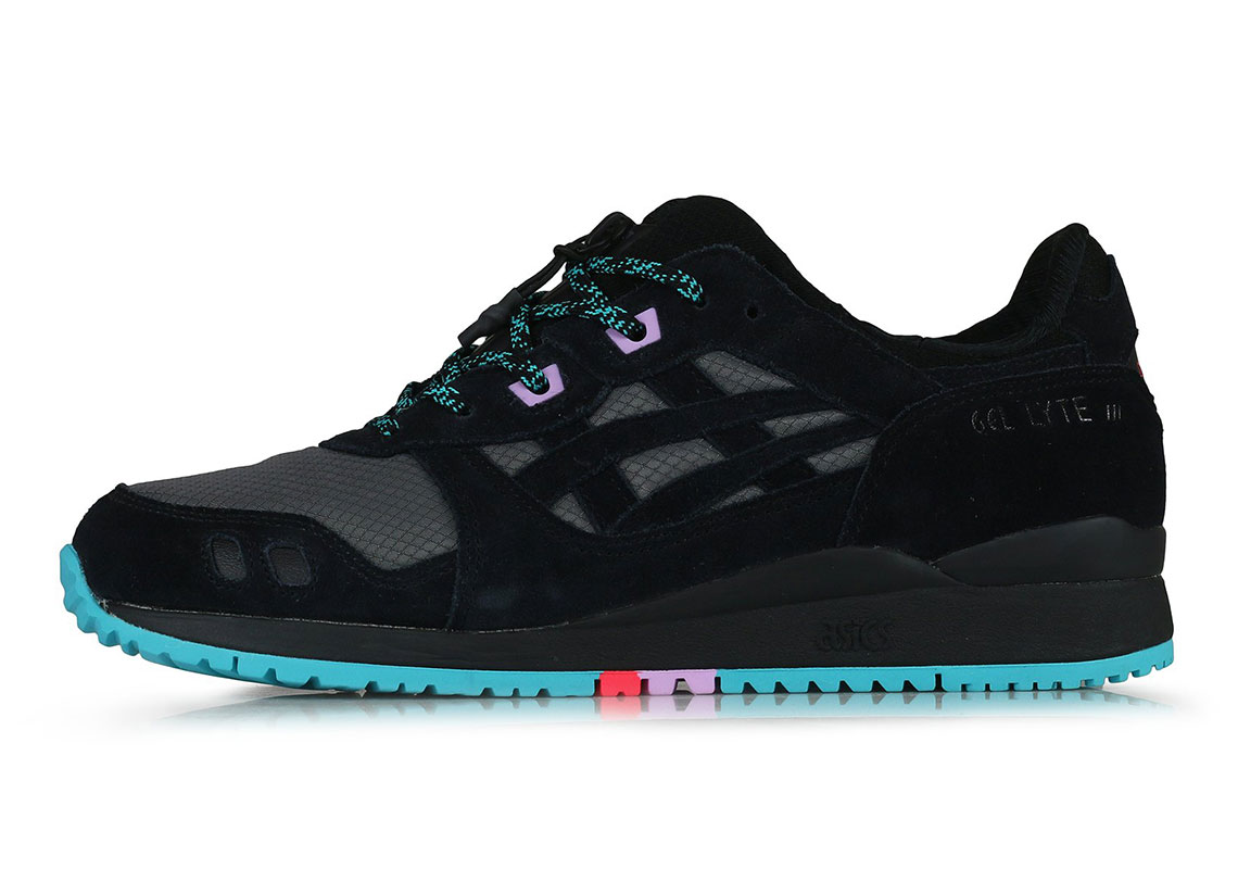 Asics Gel Lyte 3 Gore Tex Black Teal 2