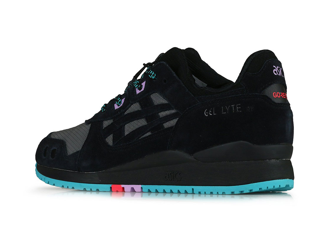 Asics Gel Lyte 3 Gore Tex Black Teal 3