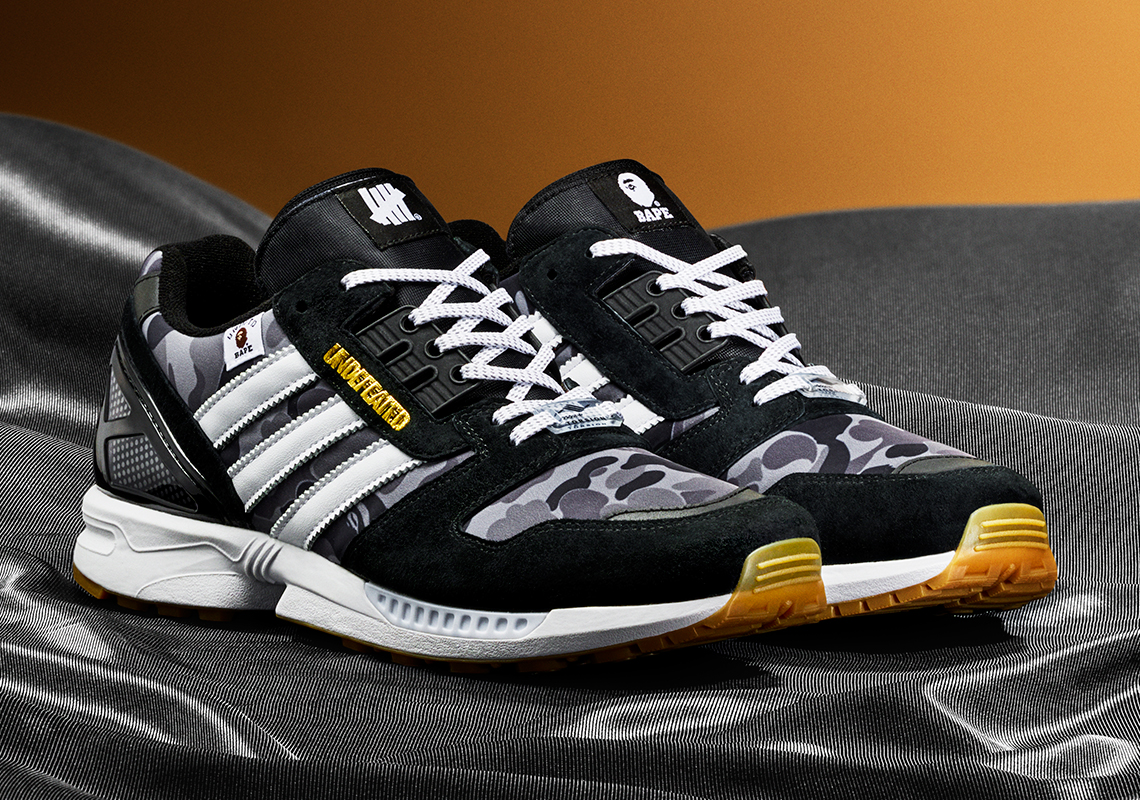 Bape Undefeated Adidas Zx 8000 Fy8852 4