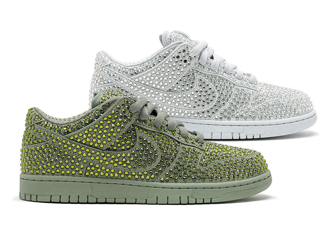 Cactus Plant Flea Market's Swarovski-Encrusted Nike Dunks Release On November 18th