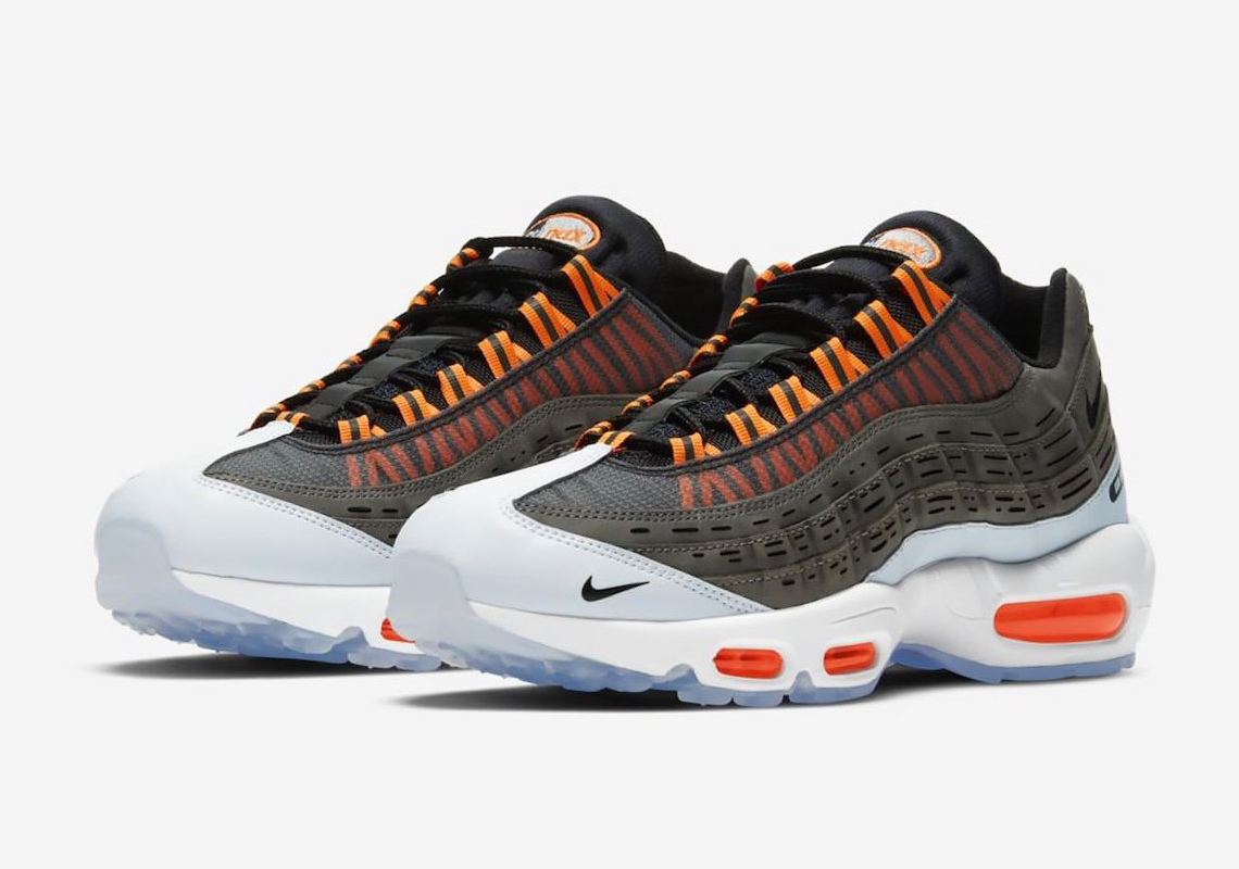 Kim Jones Nike Air Max 95 Black Total Orange Dd1871 001 1