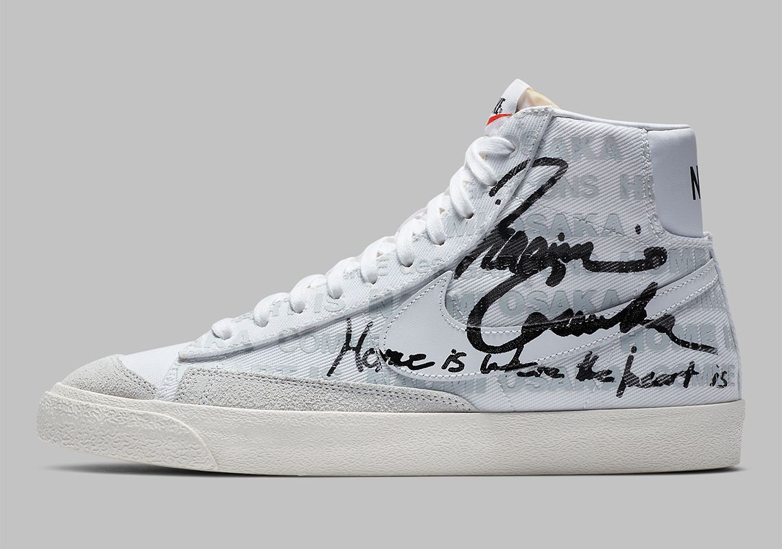 Naomi Osaka Comme Des Garcons Cdg Nike Blazer Da5383 100 1