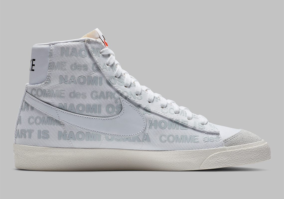 Naomi Osaka Comme Des Garcons Cdg Nike Blazer Da5383 100 3