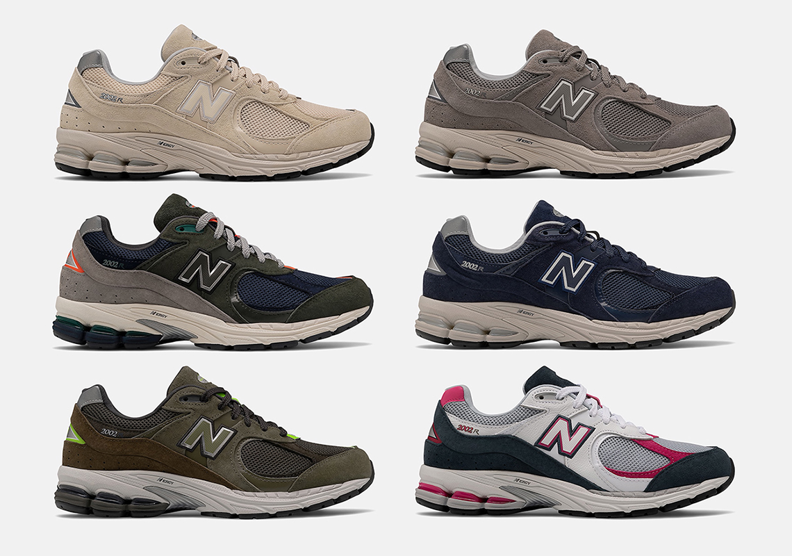 New Balance Aids The 2002R's Return With A Total Of Six Readily Available Colorways