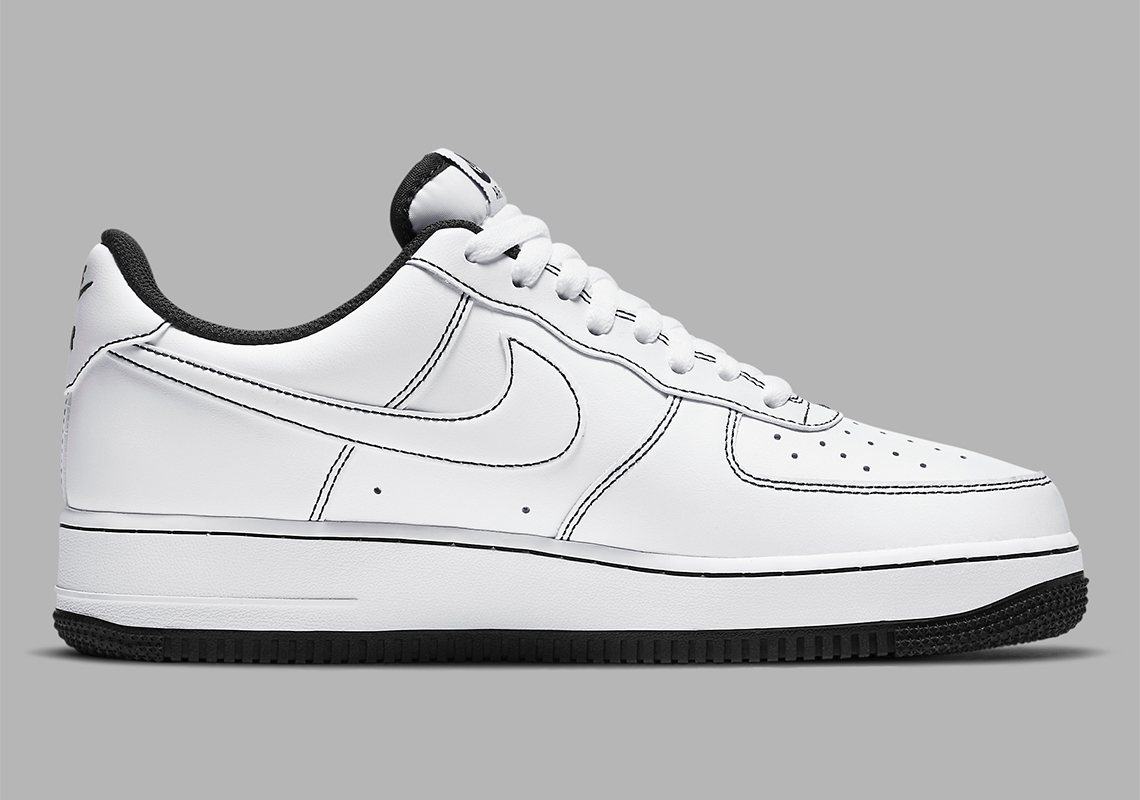 Nike Air Force 1 Low White Black Cv1724 104 3