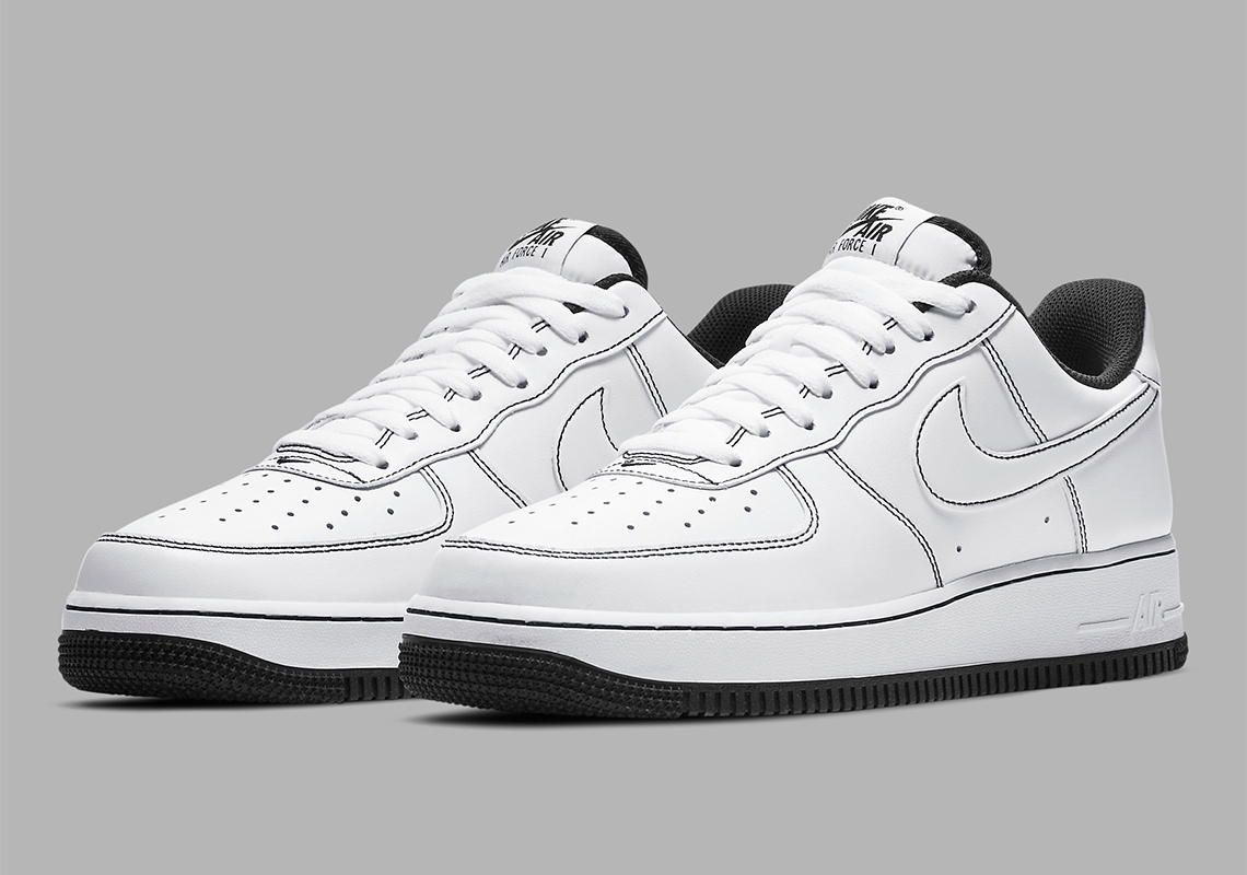 Nike Air Force 1 Low White Black Cv1724 104 6