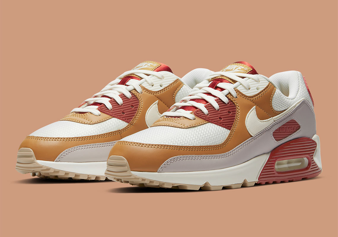 The Nike Air Max 90 Goes Autumnal With Pumpkin Spice-Like "Rugged Orange"