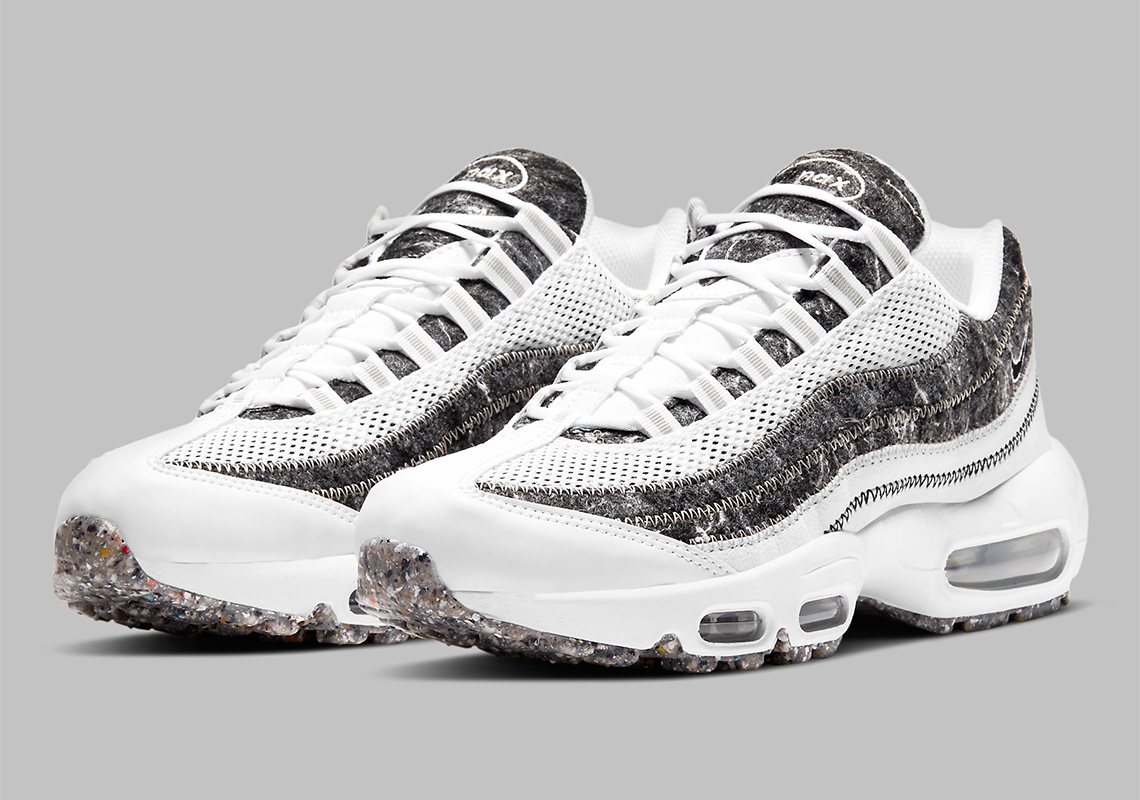 Nike Adds Recycled Textiles And Grind Soles To The Air Max 95 Crater