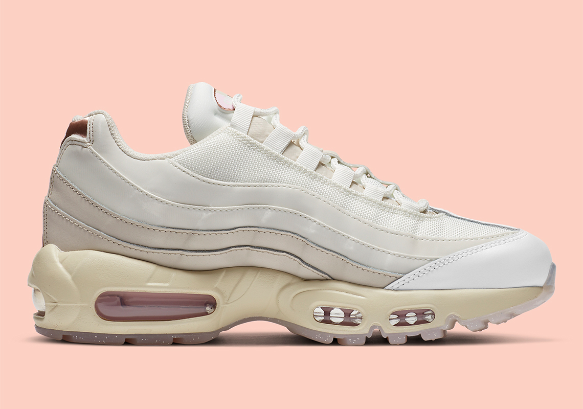 Nike Air Max 95 Womens Rose Gold Ct1897 100 1