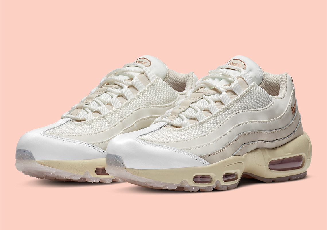 Nike Air Max 95 Womens Rose Gold Ct1897 100 7