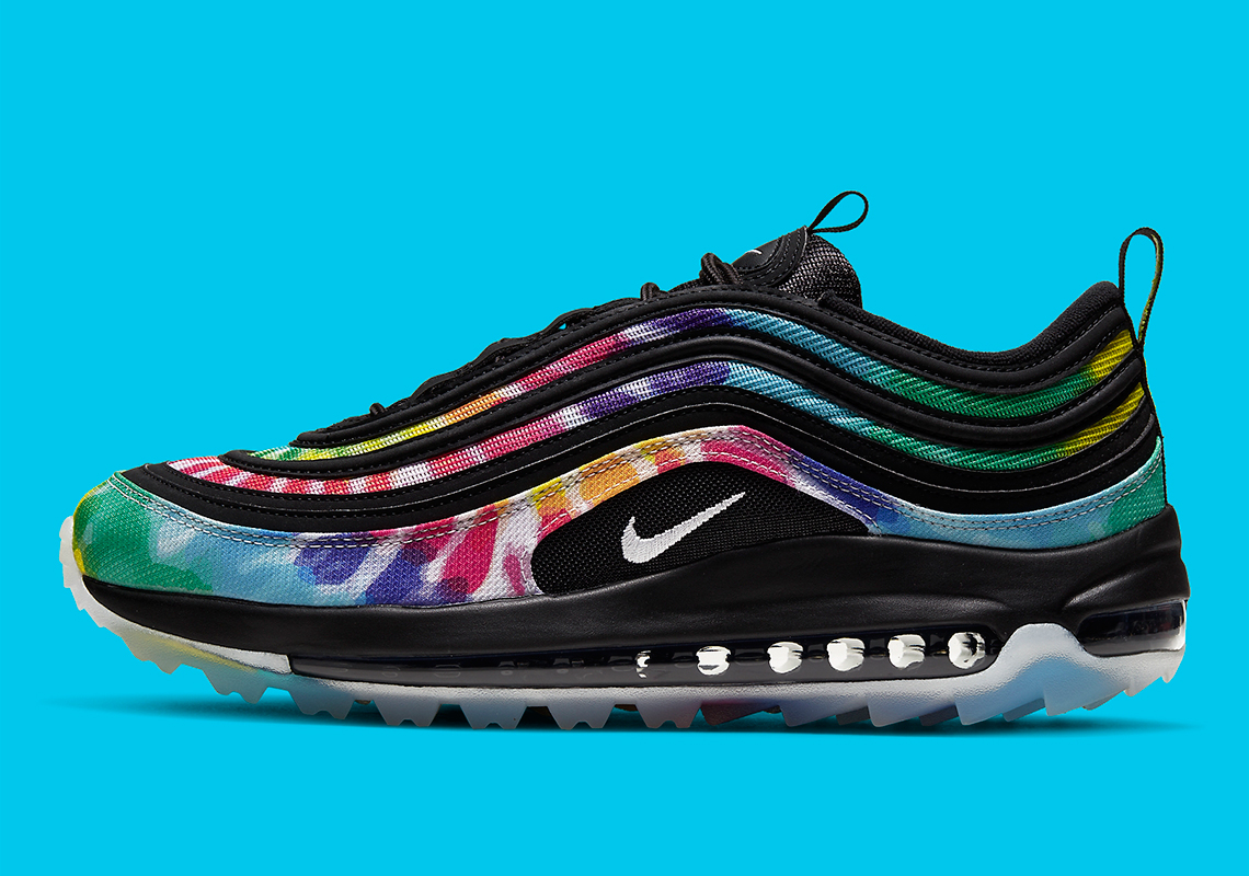 Nike Air Max 97 Golf Tie Dye Black Ck1219 001 1