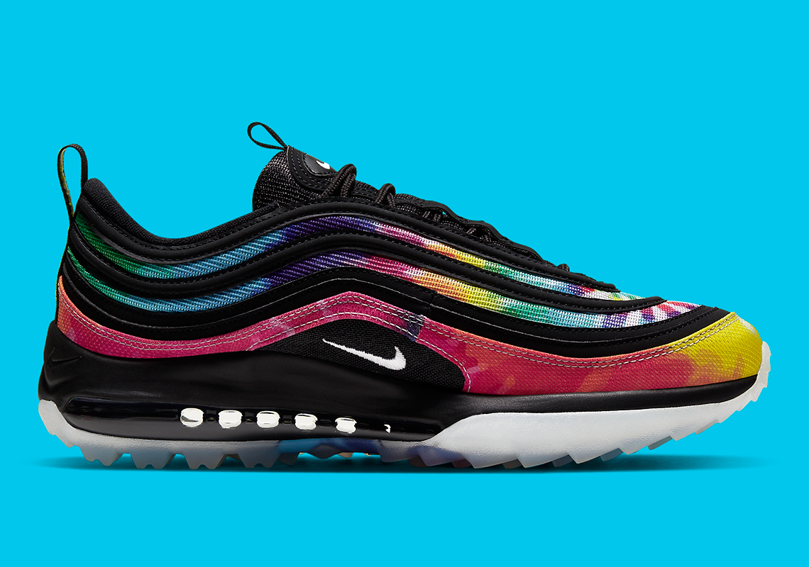 Nike Air Max 97 Golf Tie Dye Black Ck1219 001 2