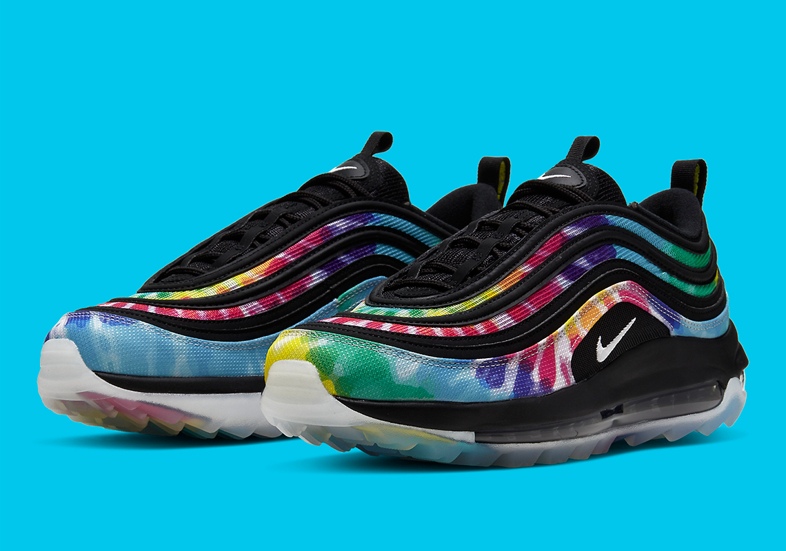 Nike Air Max 97 Golf "Tie Dye" To Release In Alternate Black