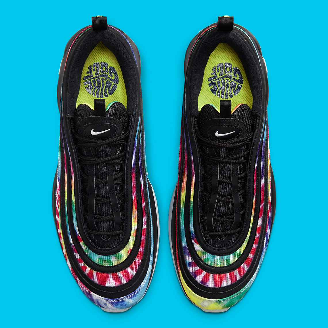 Nike Air Max 97 Golf Tie Dye Black Ck1219 001 8