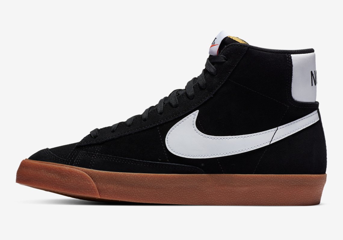 Nike Blazer Mid 77 Black Gum 4