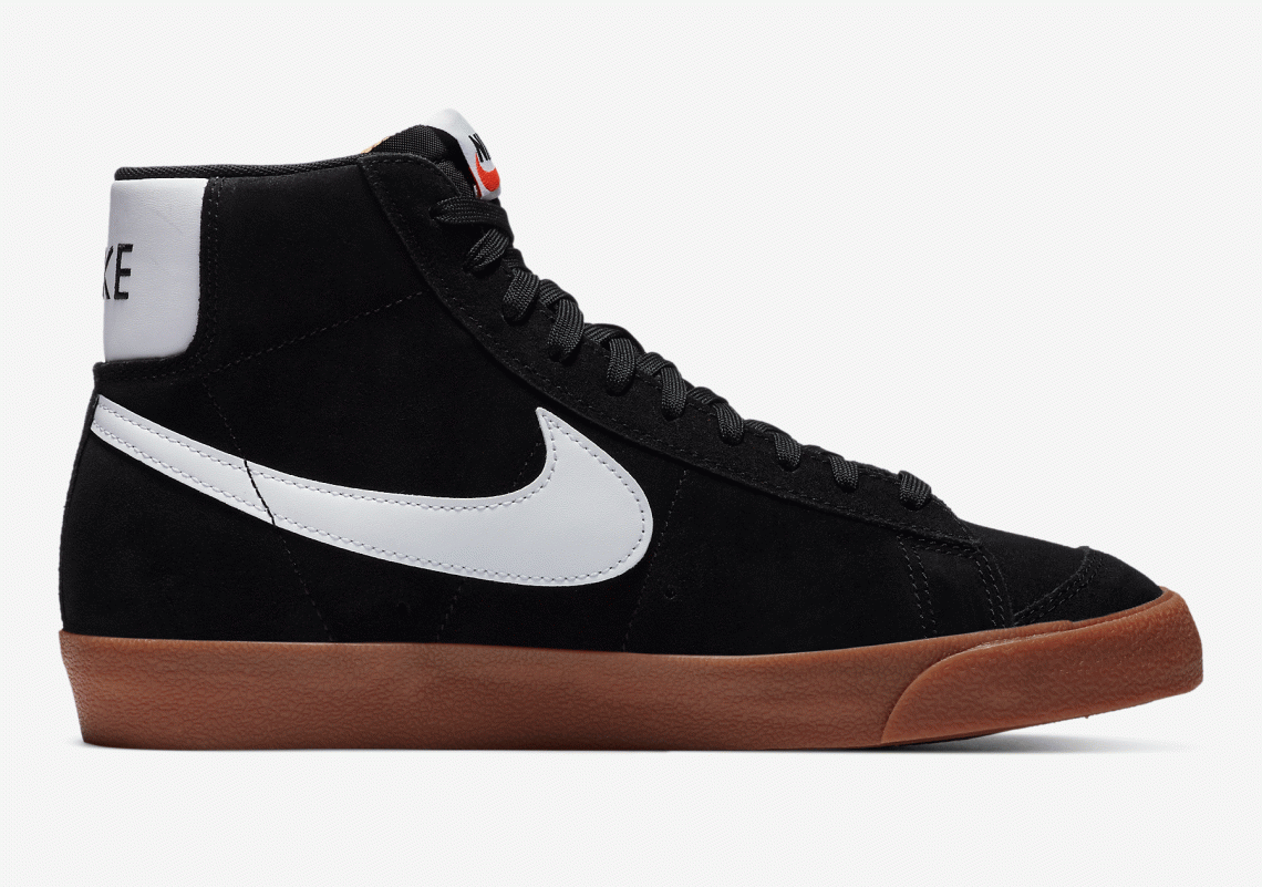 Nike Blazer Mid 77 Black Gum 7