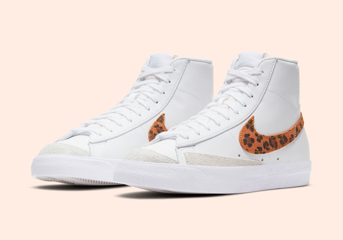 Classic Leopard Prints Appear On The Nike Blazer Mid '77 For Women