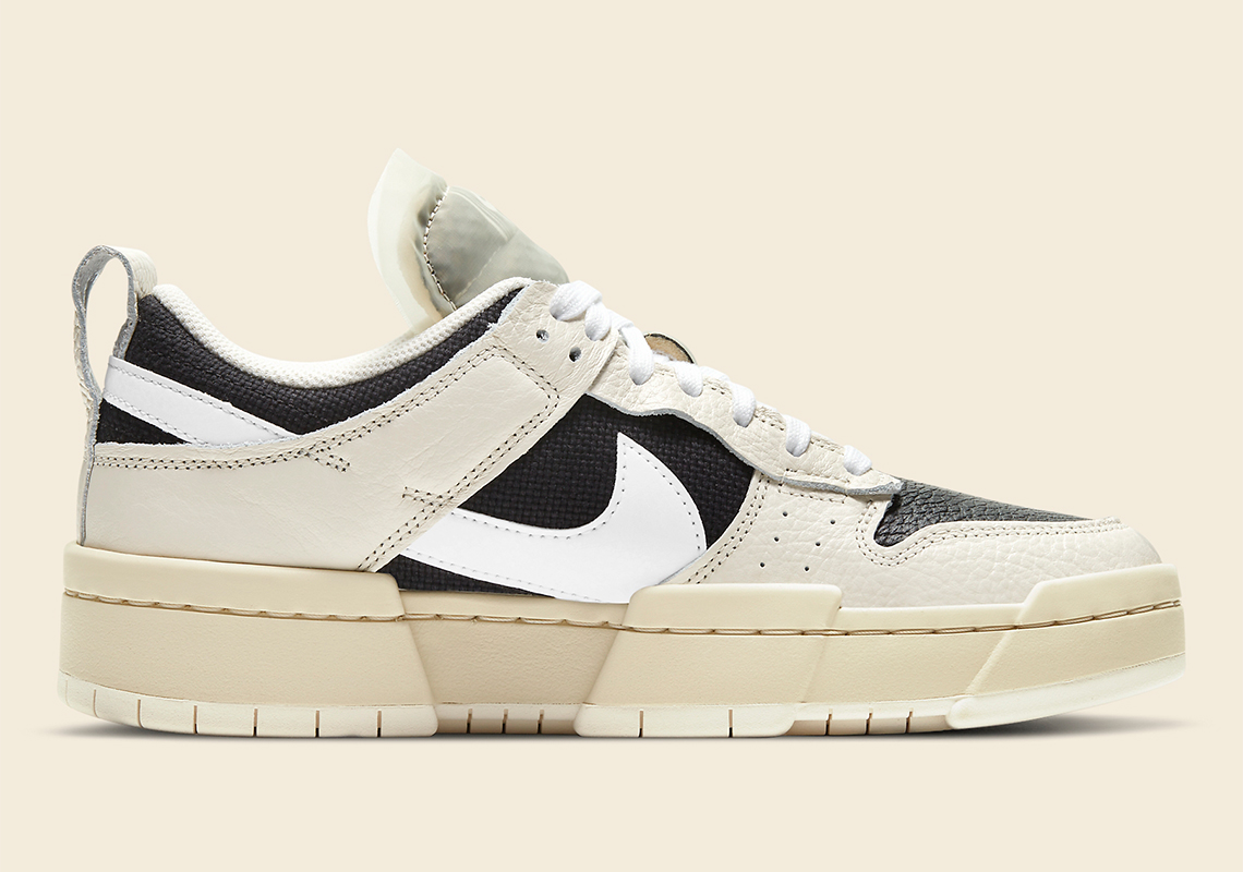 Nike Dunk Low Disrupt Black White Pale Ivory Beach Dd6620 001 3