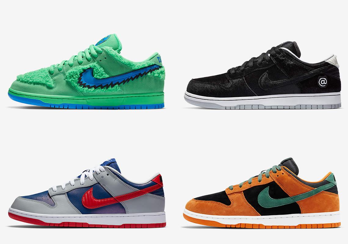 Nike SNKRS Prepares Restocks And Early Drops Of Dunks On November 13th