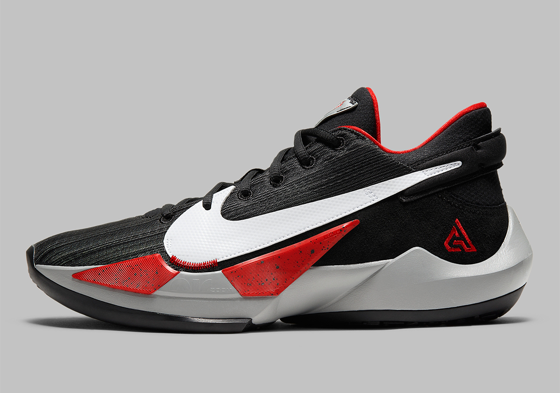 Nike Zoom Freak 2 Black White University Red Ck5424 003 1