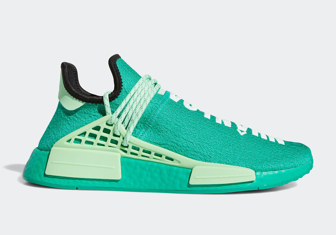 Pharrell Adidas Nmd Hu Green Gy0089 Release Date 7