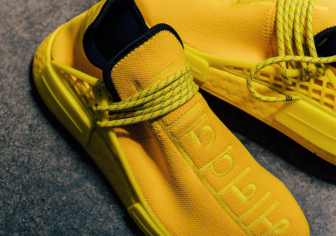 Pharrell Adidas Nmd Yellow Release Reminder 2