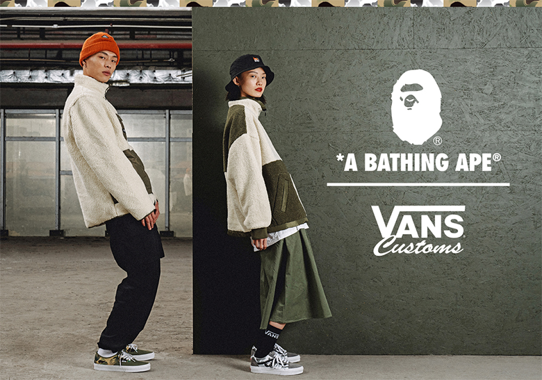 A Bathing Ape Vans Customs Release Info 5