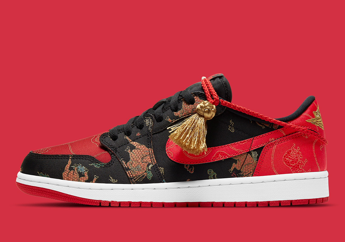 Air Jordan 1 Low Chinese New Year Dd2233 001 1