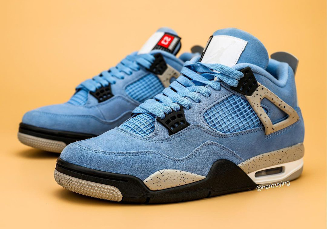 Air Jordan 4 University Blue 2021 Release Info 2