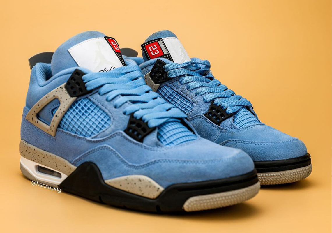 Air Jordan 4 University Blue 2021 Release Info 3