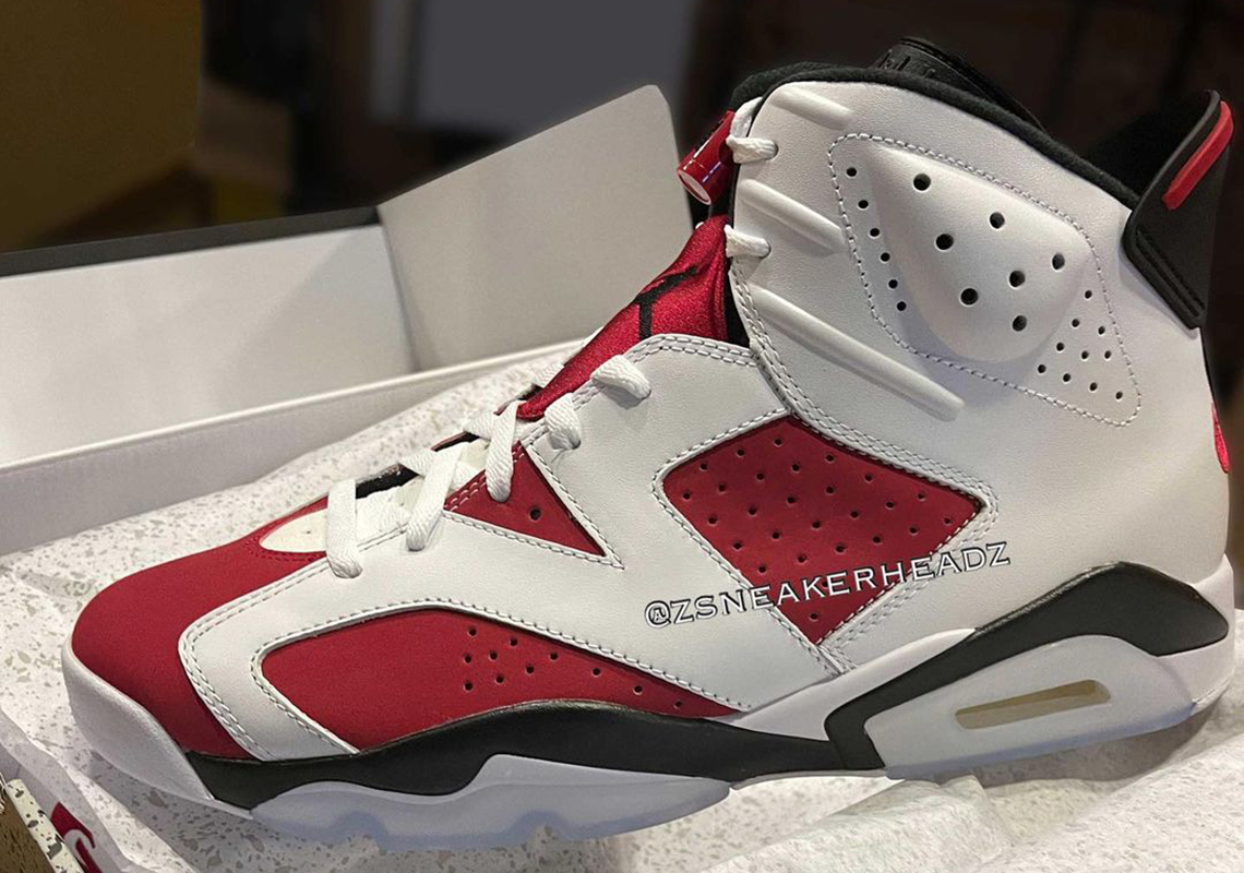 Air Jordan 6 Carmine 2021 Photos 4