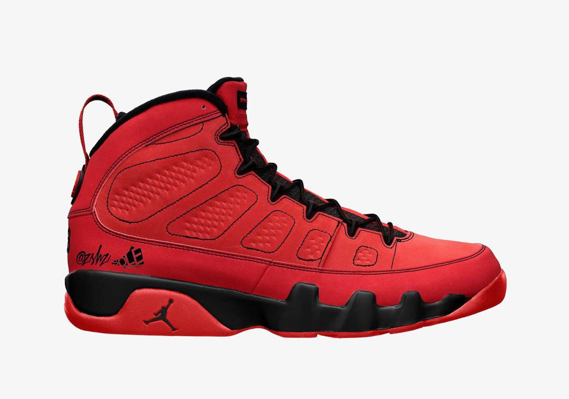 Air Jordan 9 "Chile Red" Arriving Fall 2021