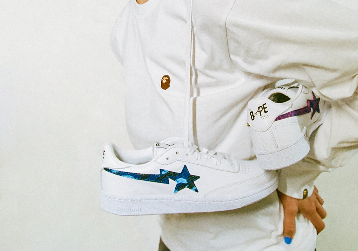 Bape Reebok Club C Release Date 13