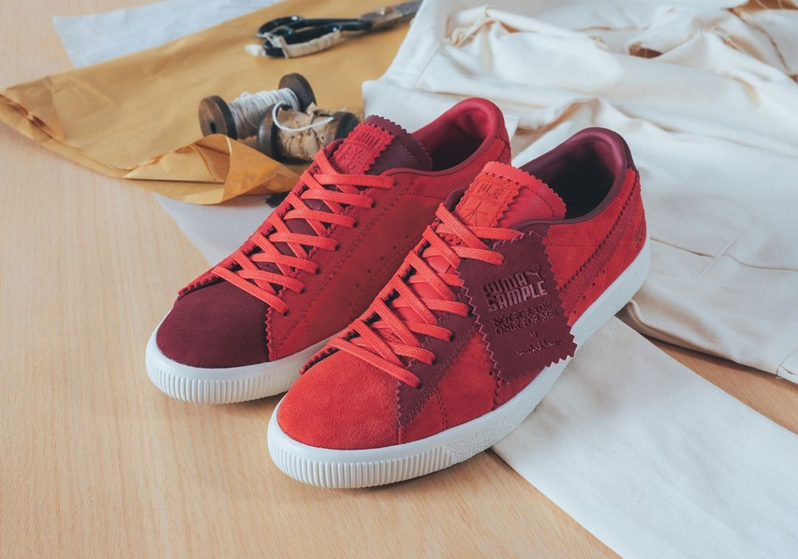 Michael Lau Alternates Red Colors On His Upcoming Puma Suede