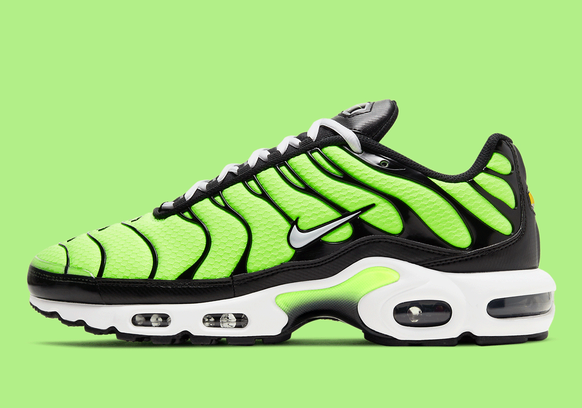 The Nike Air Max Plus Gets A Bright “Volt” Update