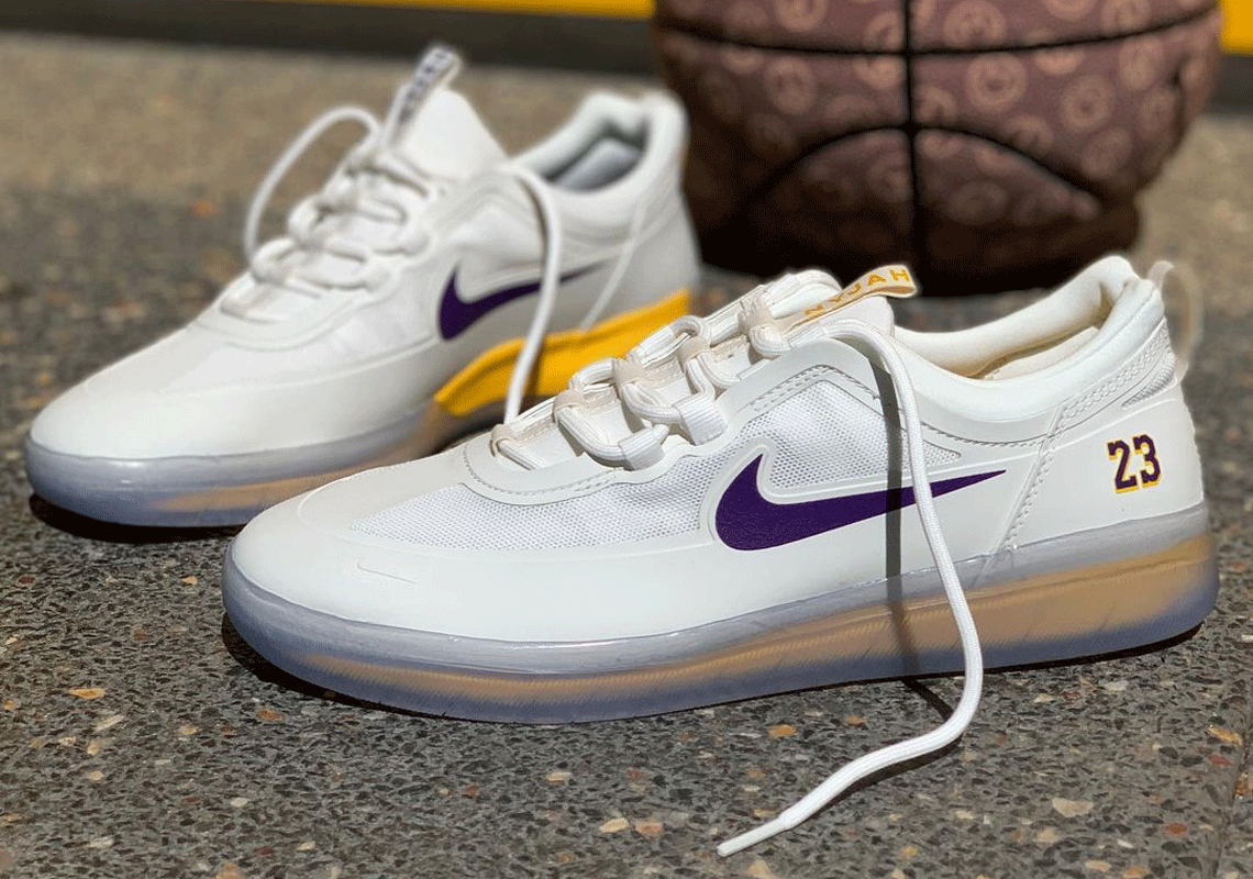 Nike SB And The NBA Continue Crossovers With Nike SB Nyjah 2 "Lakers"